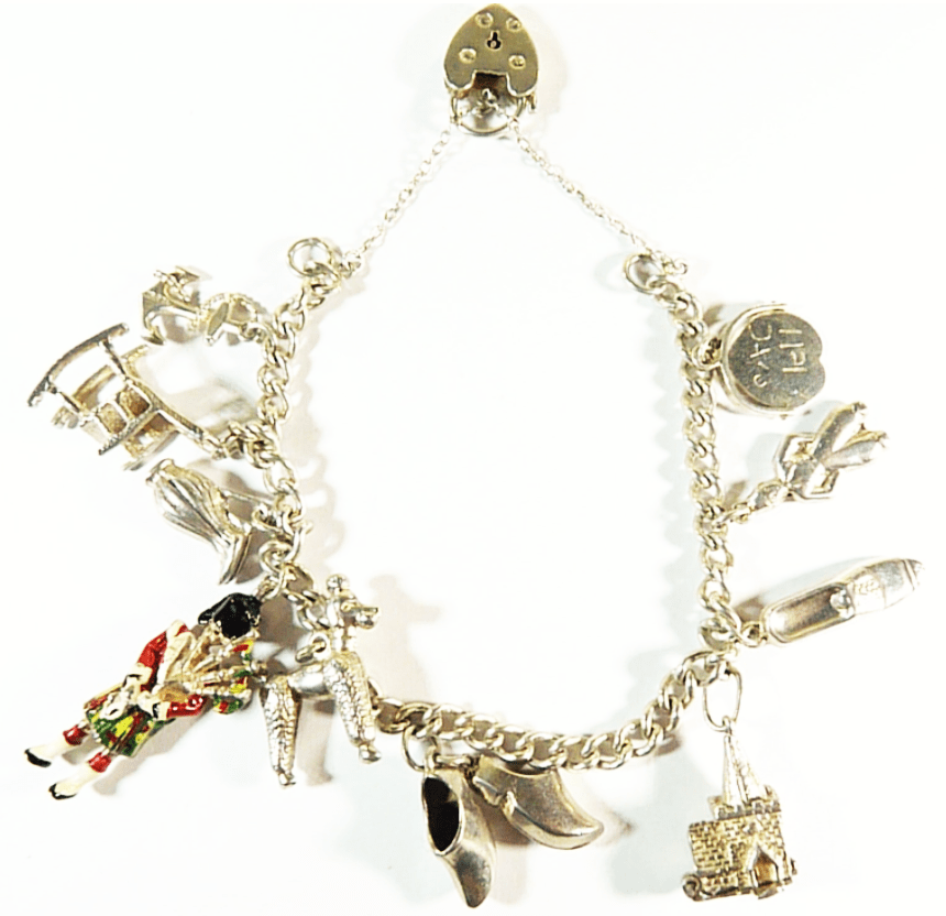 Vintage Charm Bracelets Unique Timeless Collectible Jewelry The Vintage Compact Shop