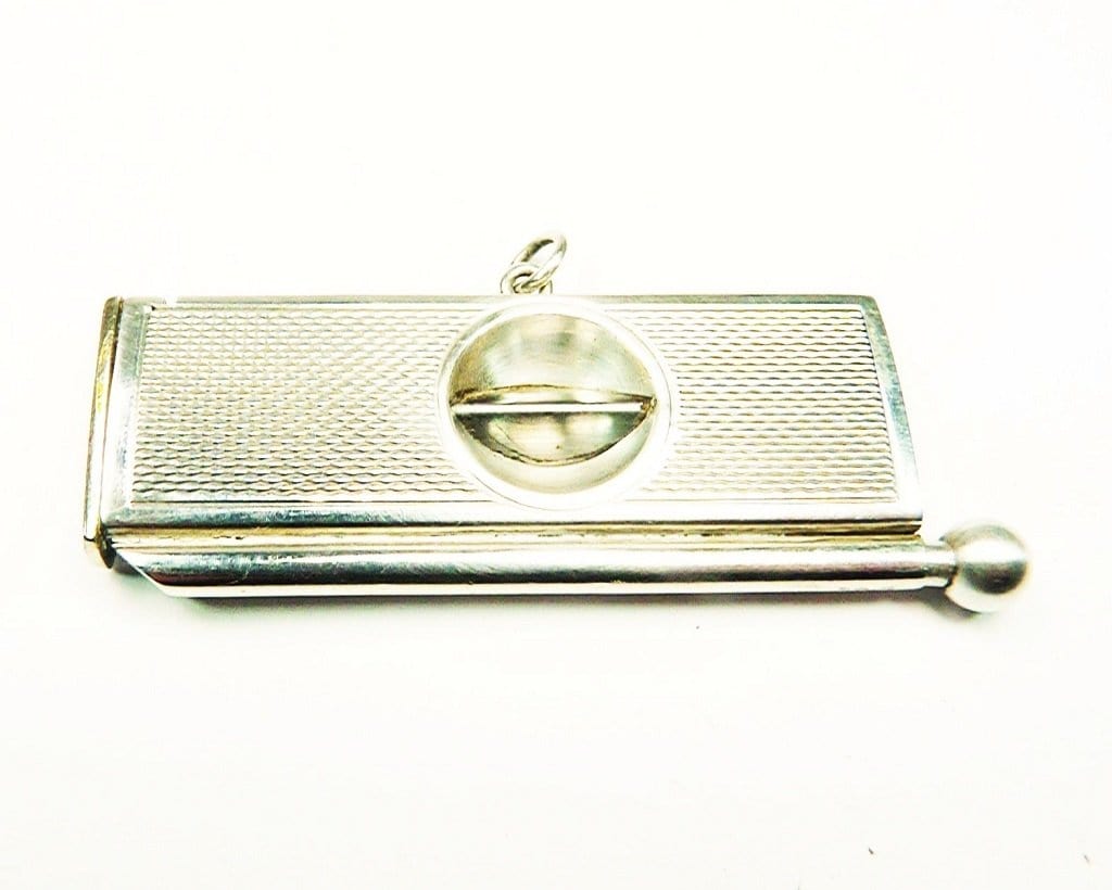 Vintage Sterling Silver Cigar Cutter