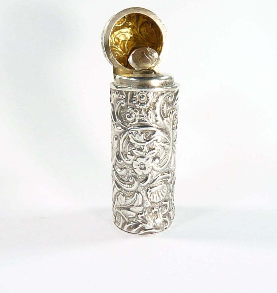 William Neale Silver Perfume Bottle