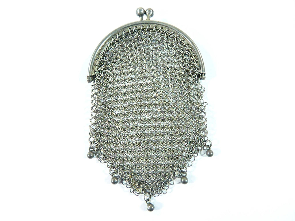 antique silver gifts chatelain purse