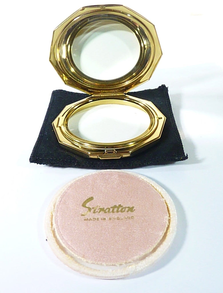 refillable loose powder compacts vintage