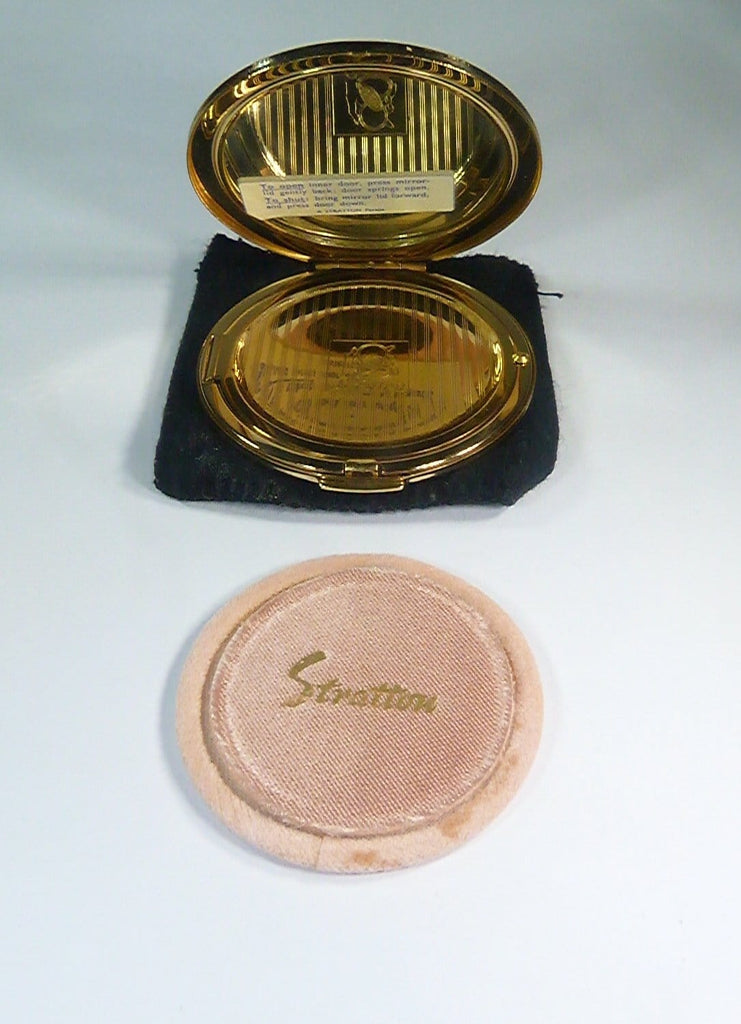 unused boxed 1950s powder compacts
