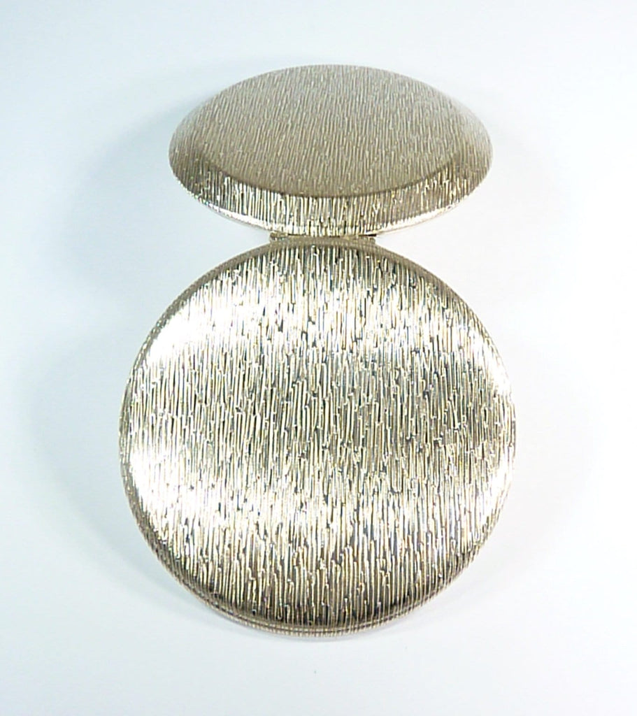 unused sterling silver powder compact