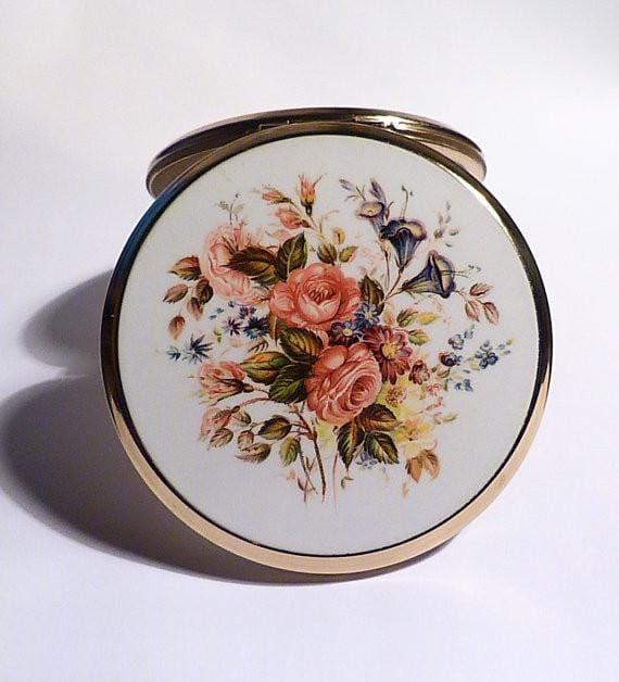 Mother's Day gifts gifts for her retro bridesmaids gifts compacts for sale - The Vintage Compact Shop